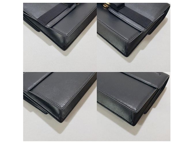 Salvatore Ferragamo Nuevo bolso bandolera Vara Chain Negro - vista 7