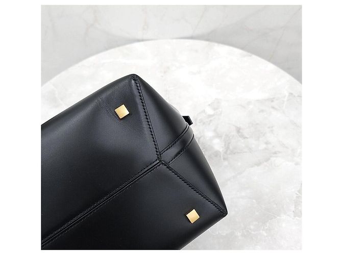 Saint Laurent Borsa a secchiello LE in pelle nera Nero - vista 6