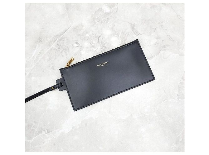 Saint Laurent Borsa a secchiello LE in pelle nera Nero - vista 7