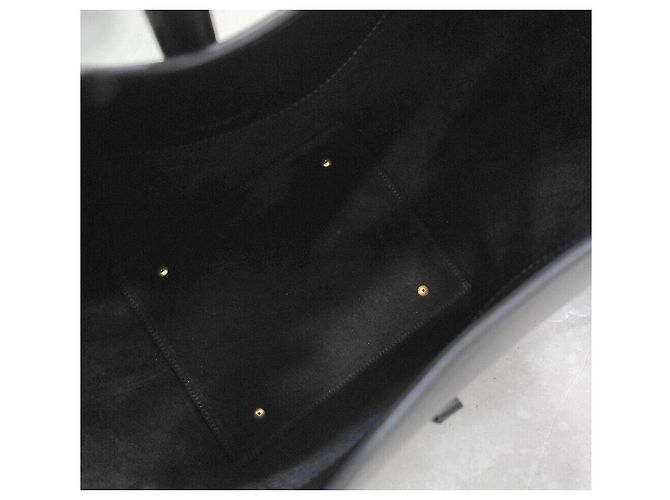 Saint Laurent Borsa a secchiello LE in pelle nera Nero - vista 8