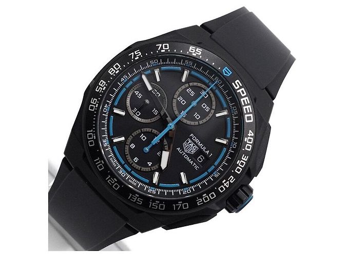 Tag Heuer Orologio Cronografo Automatico da Uomo Titanium Formula Season Blu - vista 2