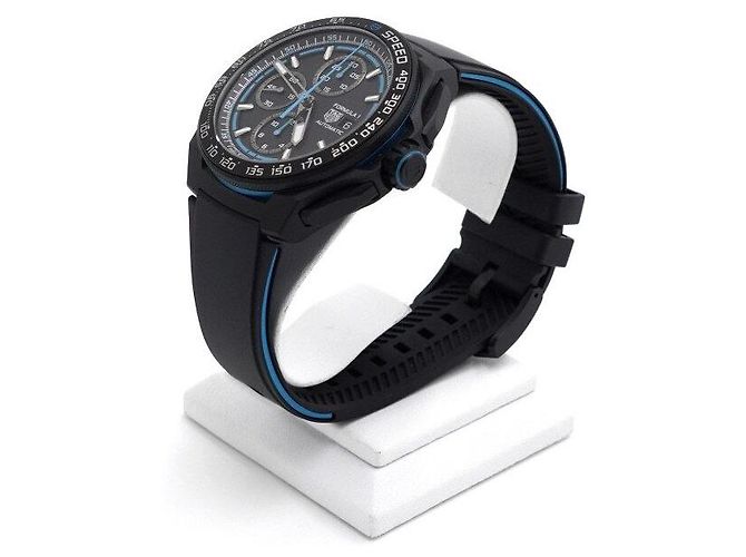 Tag Heuer Orologio Cronografo Automatico da Uomo Titanium Formula Season Blu - vista 3