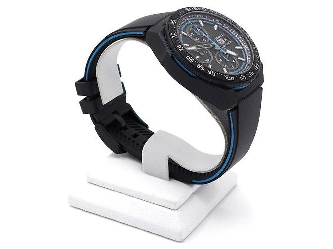 Tag Heuer Orologio Cronografo Automatico da Uomo Titanium Formula Season Blu - vista 4