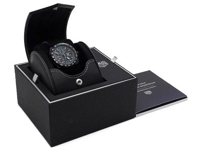 Tag Heuer Orologio Cronografo Automatico da Uomo Titanium Formula Season Blu - vista 7