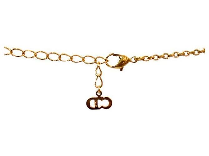 Dior Big Logo Gold Halskette - Ansicht 4