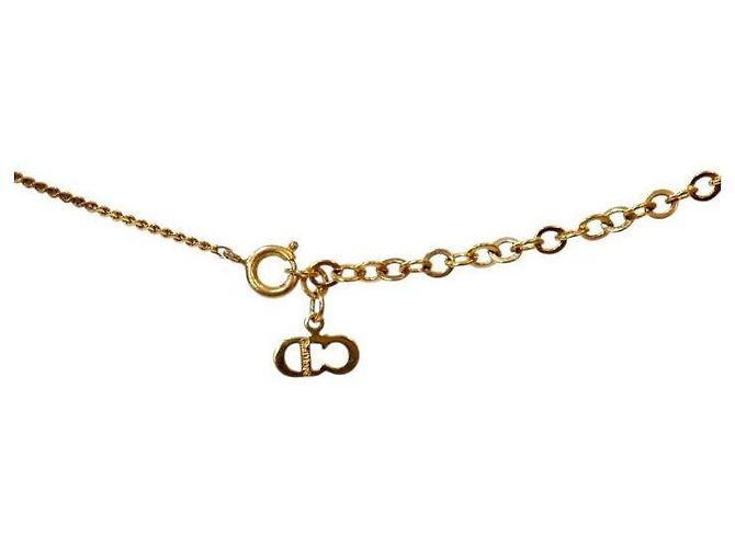 Dior Cubic CD Gold Halskette - Ansicht 4