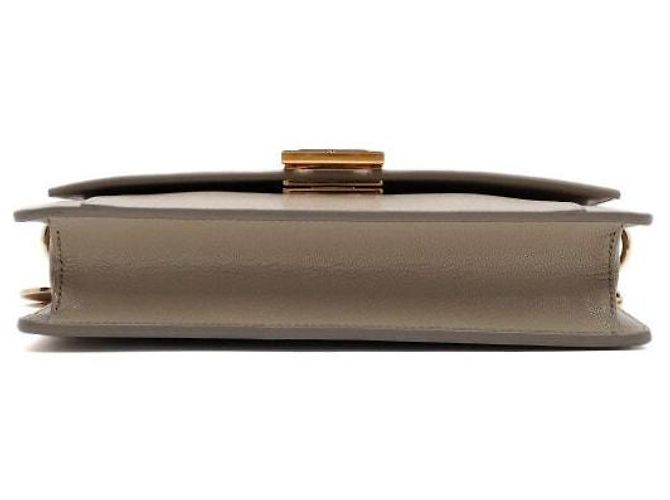 Givenchy Borsa a tracolla e crossbody in pelle beige con catena Marrone - vista 8