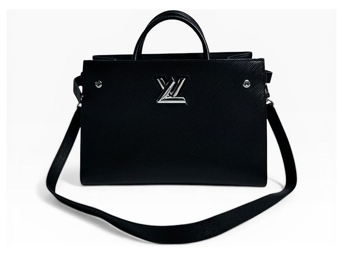 Louis Vuitton Borsa a Spalla Twist Epi Tote Silver MM Argento - vista 2