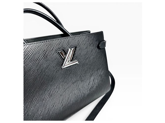 Louis Vuitton Borsa a Spalla Twist Epi Tote Silver MM Argento - vista 3