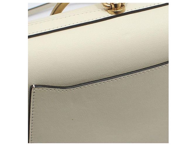 Chloé Borsa a tracolla e crossbody Nile Medium Bracelet Bianco - vista 7