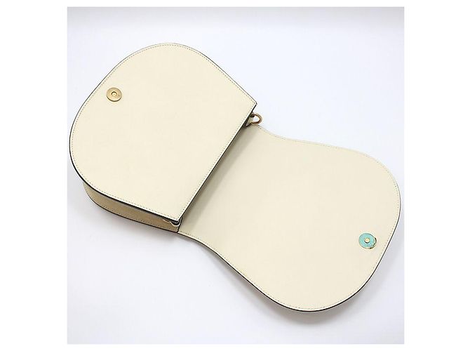 Chloé Borsa a tracolla e crossbody Nile Medium Bracelet Bianco - vista 9