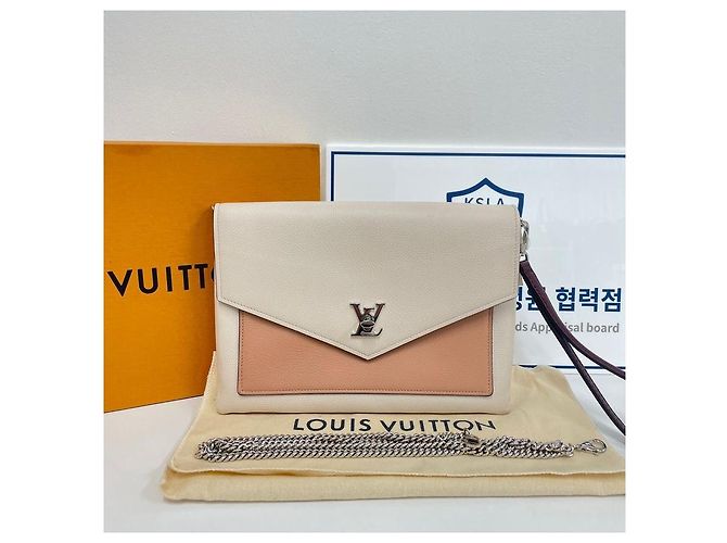 Louis Vuitton Clutch con catena Mylockme Marrone - vista 2