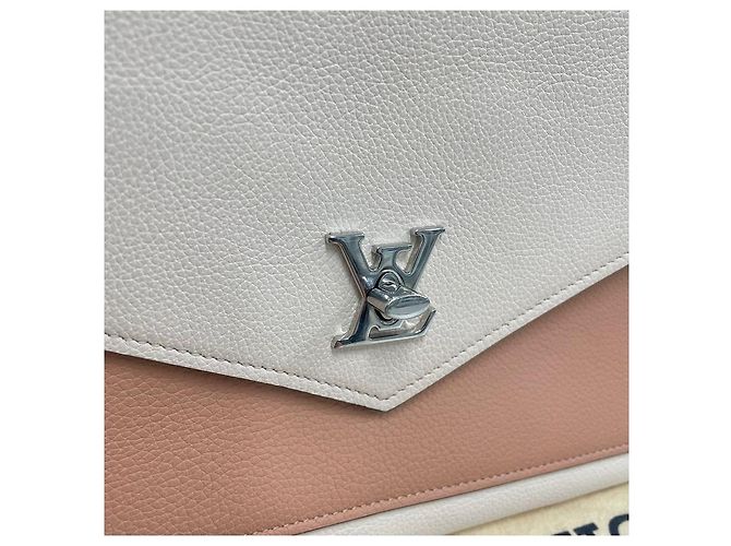Louis Vuitton Clutch con catena Mylockme Marrone - vista 3