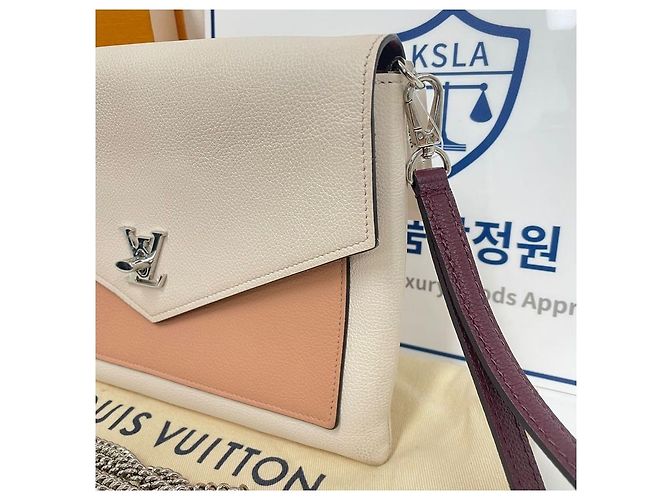 Louis Vuitton Clutch con catena Mylockme Marrone - vista 5