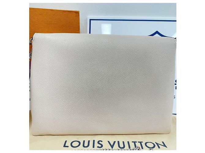 Louis Vuitton Clutch con catena Mylockme Marrone - vista 6