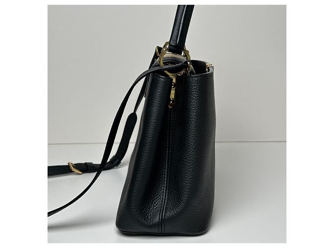 Louis Vuitton Capucines MM Python Black - view 4