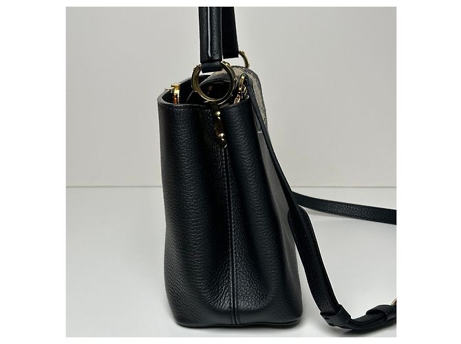 Louis Vuitton Capucines MM Python Black - view 5