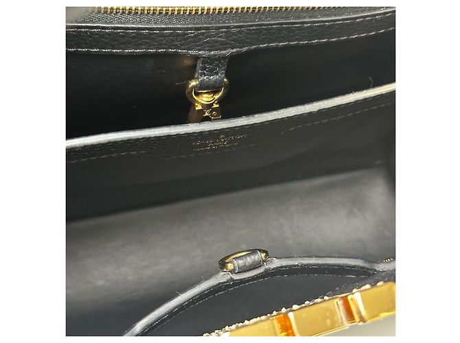 Louis Vuitton Capucines MM Python Black - view 7