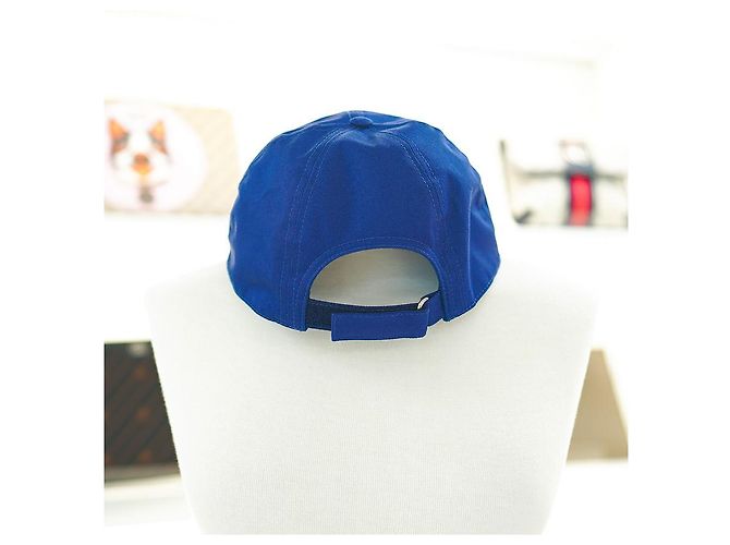 Gucci Logo Baseball Cap Baumwolle Blau Gelb - Ansicht 15
