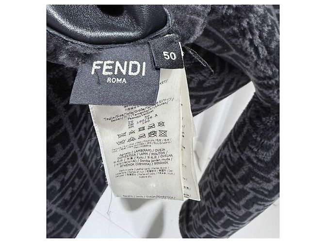 Fendi Reversible Shearling Leather Mustang Multiple colors - view 6