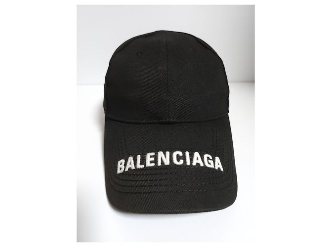 Balenciaga Boné de baseball com logotipo bordado Prata - vista 2