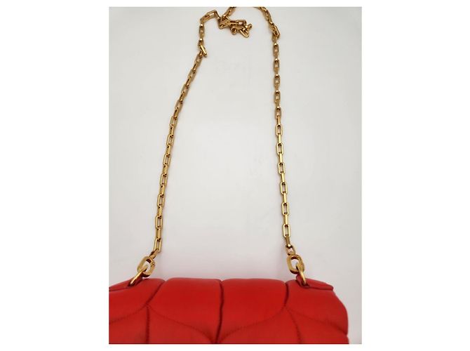 Mulberry Borsa a tracolla Little Softy Coral Orange Rosa - vista 14