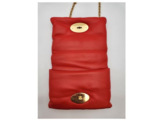 Mulberry Borsa a tracolla Little Softy Coral Orange Rosa - vista 15