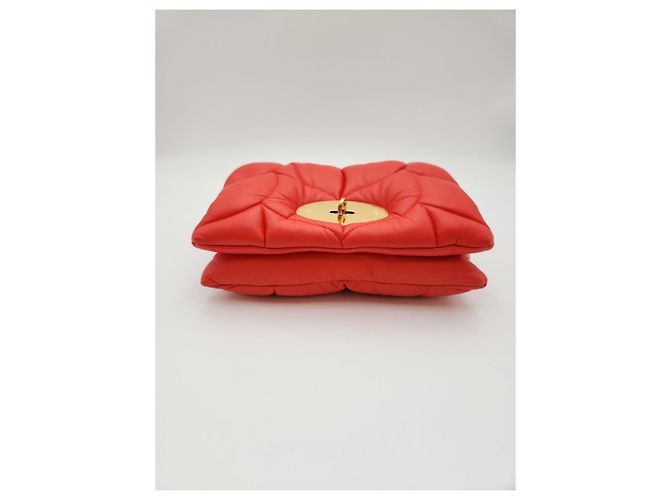 Mulberry Borsa a tracolla Little Softy Coral Orange Rosa - vista 4