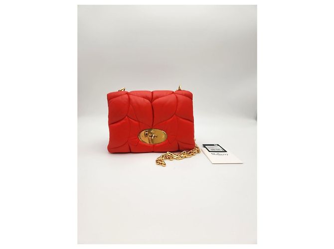 Mulberry Borsa a tracolla Little Softy Coral Orange Rosa - vista 5