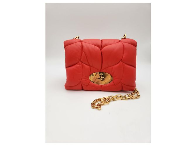 Mulberry Borsa a tracolla Little Softy Coral Orange Rosa - vista 6