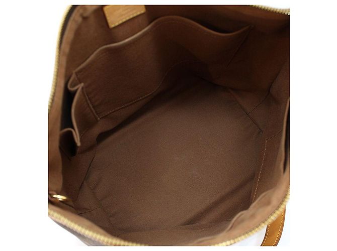 Louis Vuitton Borsa a Spalla Palermo PM in Monogram Canvas Marrone - vista 11