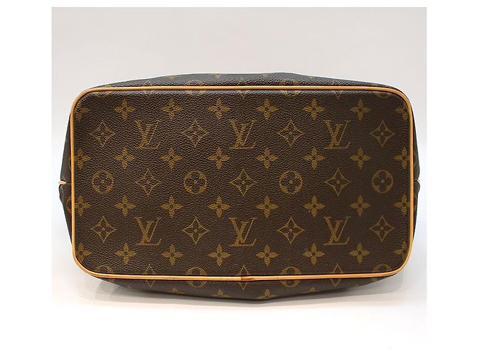 Louis Vuitton Borsa a Spalla Palermo PM in Monogram Canvas Marrone - vista 5