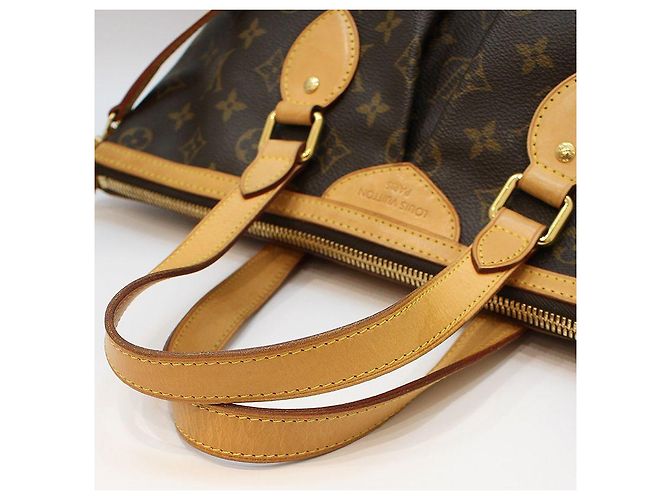 Louis Vuitton Borsa a Spalla Palermo PM in Monogram Canvas Marrone - vista 6