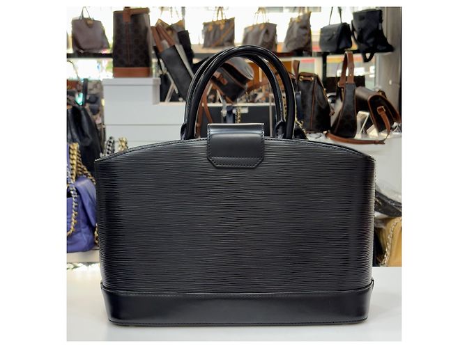 Louis Vuitton Pelle Epi nera Mirabo PM Nero - vista 8