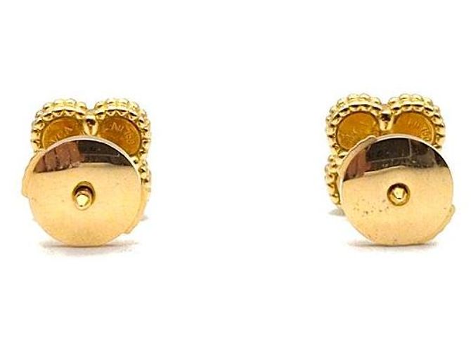 Van Cleef & Arpels Orecchini Sweet Alhambra Van Cleef Arpels D'oro - vista 3