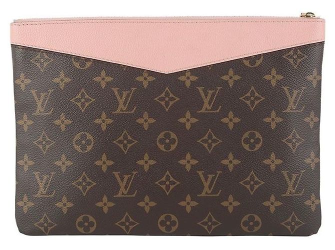 Louis Vuitton Clutch Monogram Daily Pouch Multicolore - vista 3