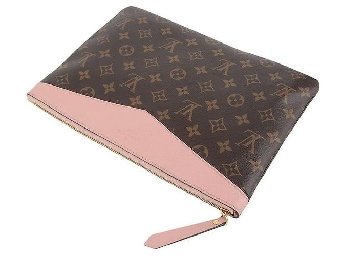 Louis Vuitton Clutch Monogram Daily Pouch Multicolore - vista 4