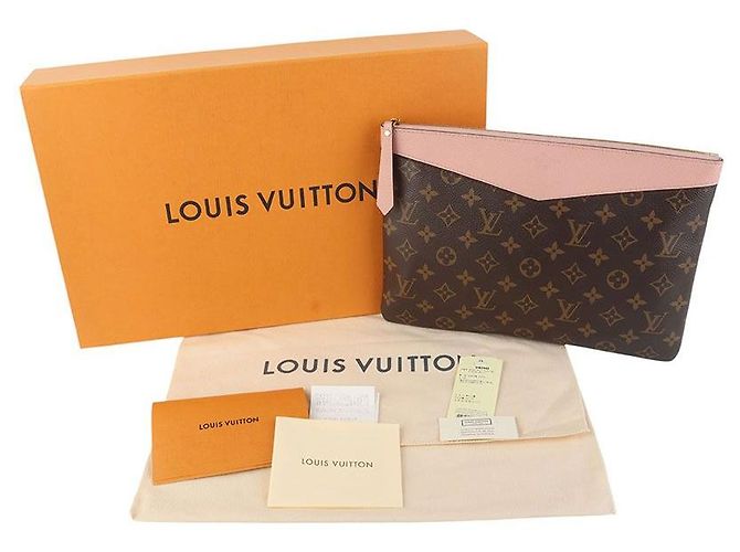 Louis Vuitton Clutch Monogram Daily Pouch Multicolore - vista 8