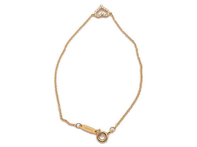Tiffany & Co Bracciale Heart Tag con Diamanti D'oro - vista 3