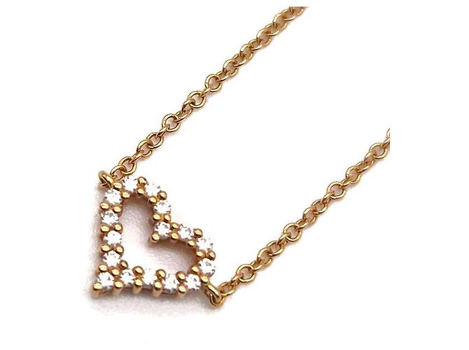 Tiffany & Co Bracciale Heart Tag con Diamanti D'oro - vista 4