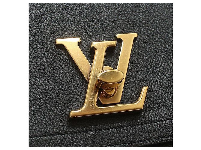 Louis Vuitton Borsa a tracolla Rockme Chain PM in pelle nera Nero - vista 11