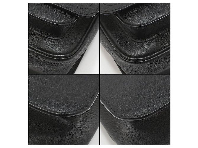 Louis Vuitton Borsa a tracolla Rockme Chain PM in pelle nera Nero - vista 13