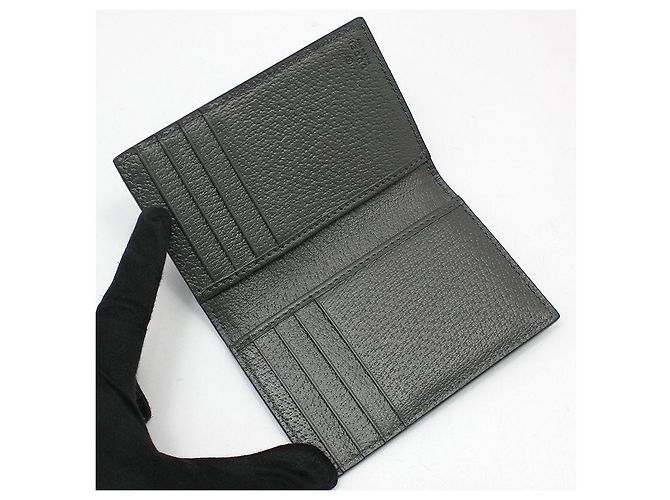 Gucci Ophidia Silver GG Grey Supreme Card Wallet Brown - view 8