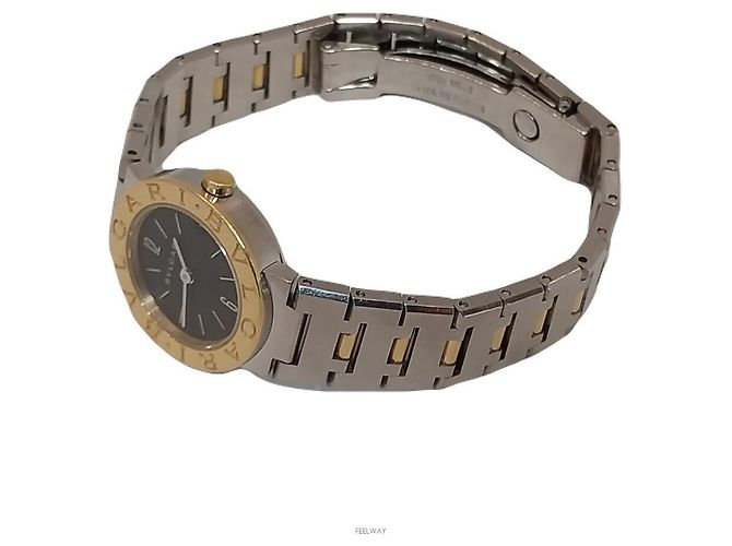 Bulgari Combi Date Quartz Damenuhr Schwarz - Ansicht 2