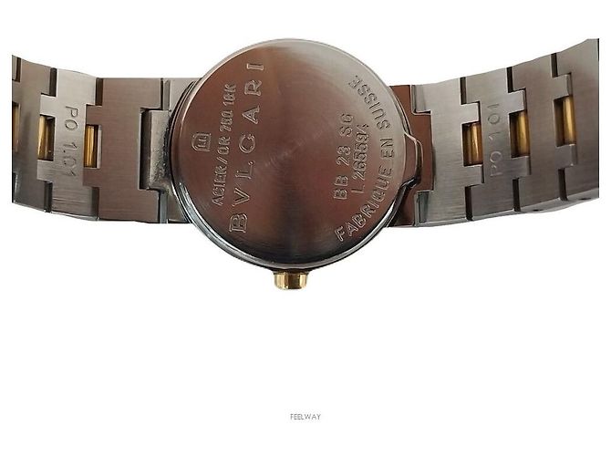 Bulgari Combi Date Quartz Damenuhr Schwarz - Ansicht 3