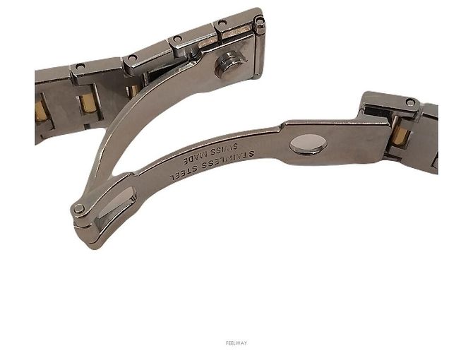 Bulgari Combi Date Quartz Damenuhr Schwarz - Ansicht 4