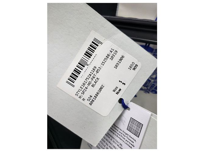 Burberry Giacca leggera con cappuccio e zip con ricami EKD Nero - vista 7