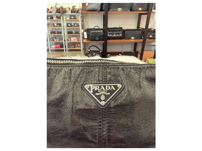 Prada Vintage Leather Shoulder Bag Multiple colors - view 12