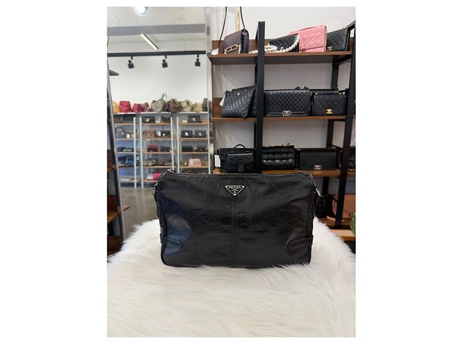 Prada Vintage Leather Shoulder Bag Multiple colors - view 2