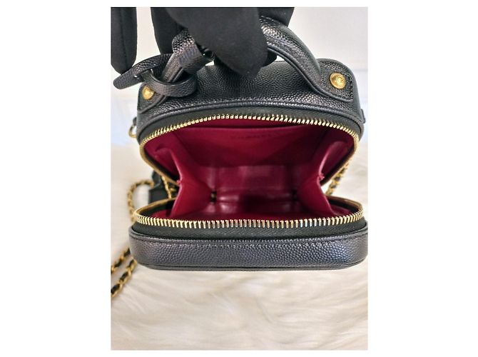 Chanel Beauty Case Vertical Series Nero - vista 12